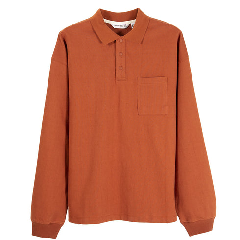 Uniform Bridge Collar L/S Tee Yellow Brick Degli Uberti